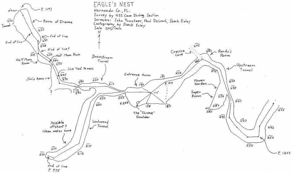 Caveatlas Com Cave Diving United States Eagle S Nest